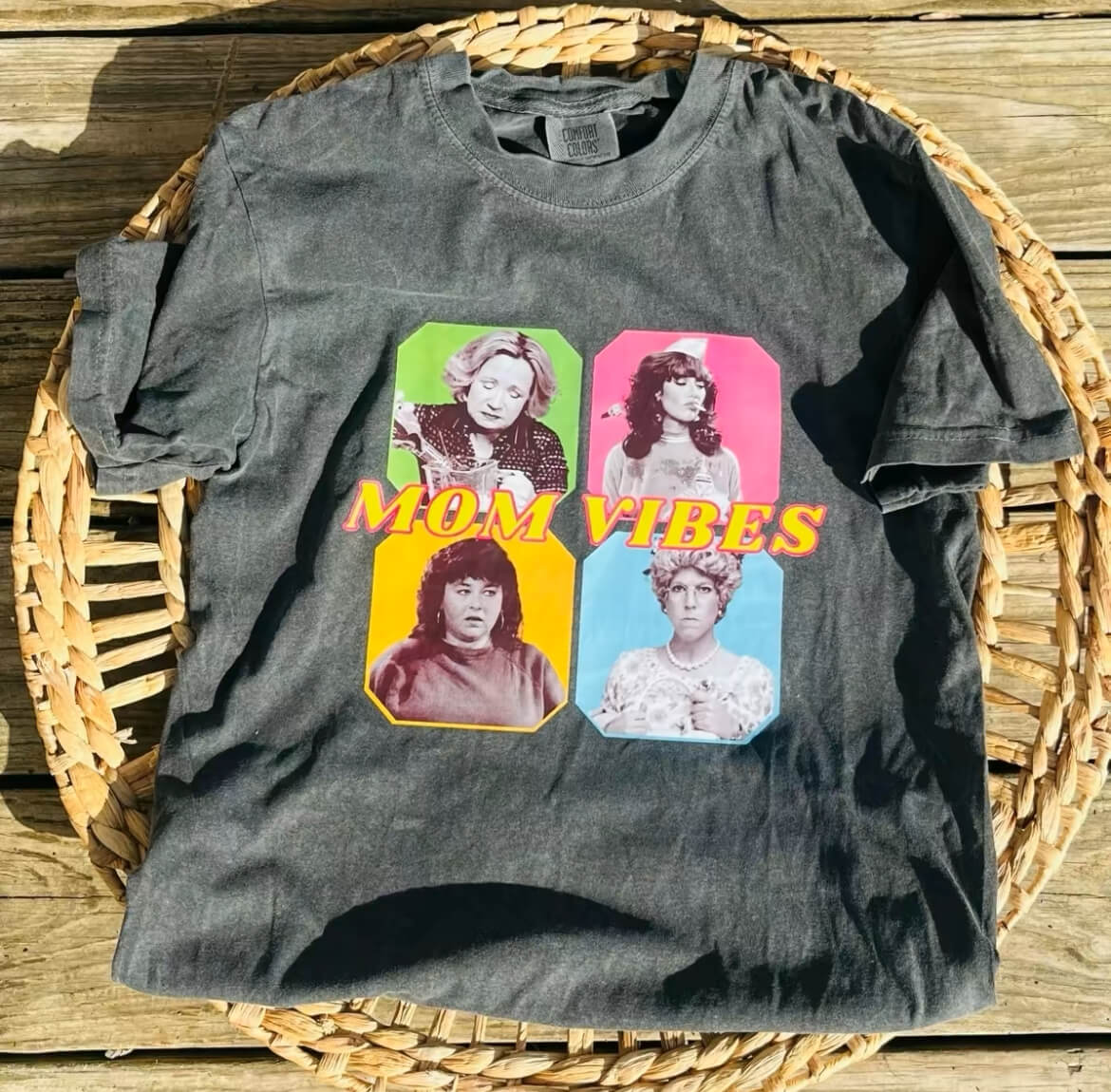 Custom Mom Vibes Vintage Photo Tee💕Sweatshirt💕