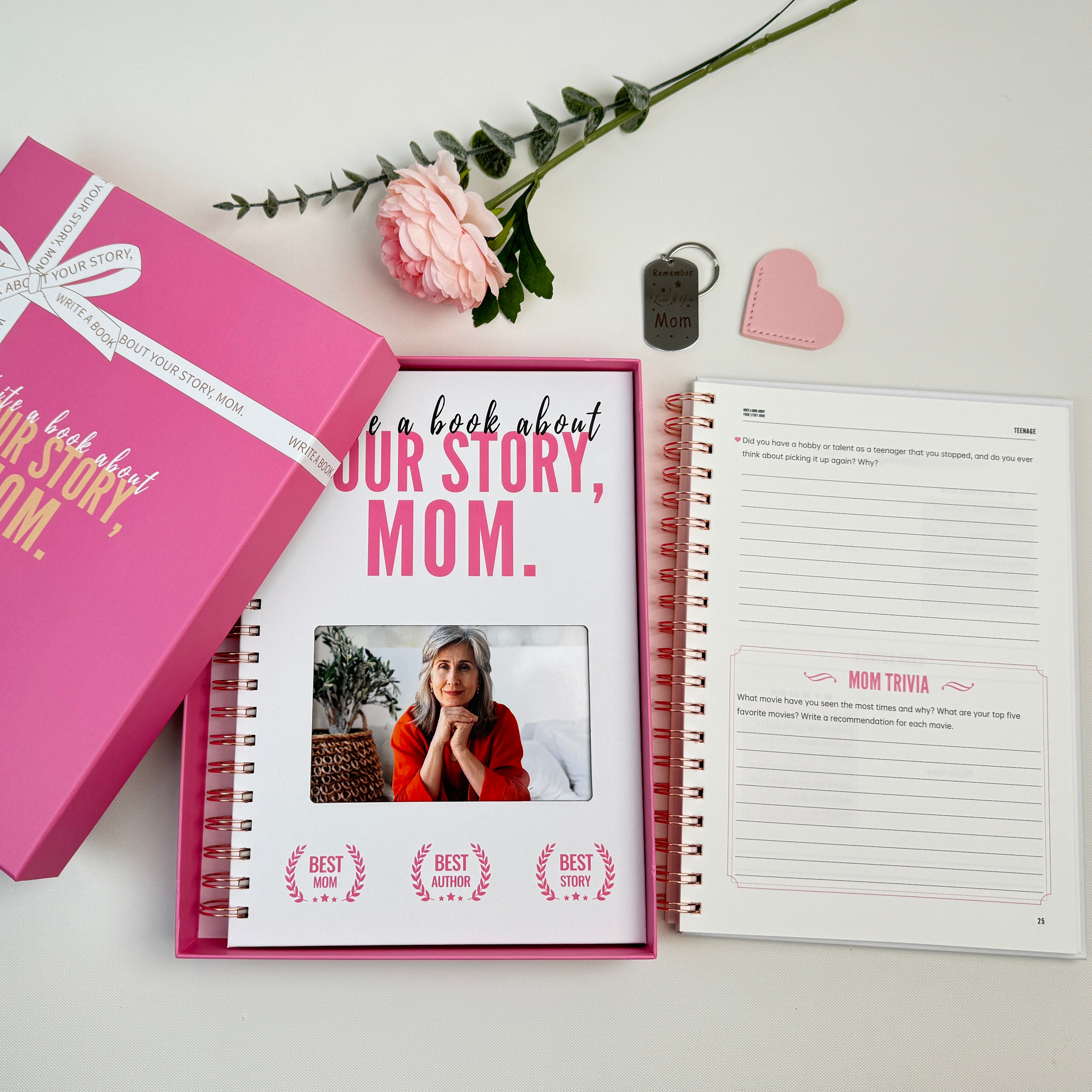 Write A Book About Your Story Mom - 6in1 Gift Set