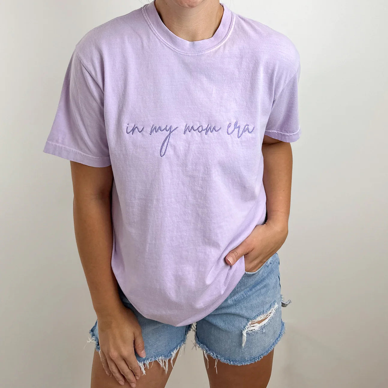 IN MY MOM ERA Embroidery/Printing Sweatshirt - Perfect Gift For Mom