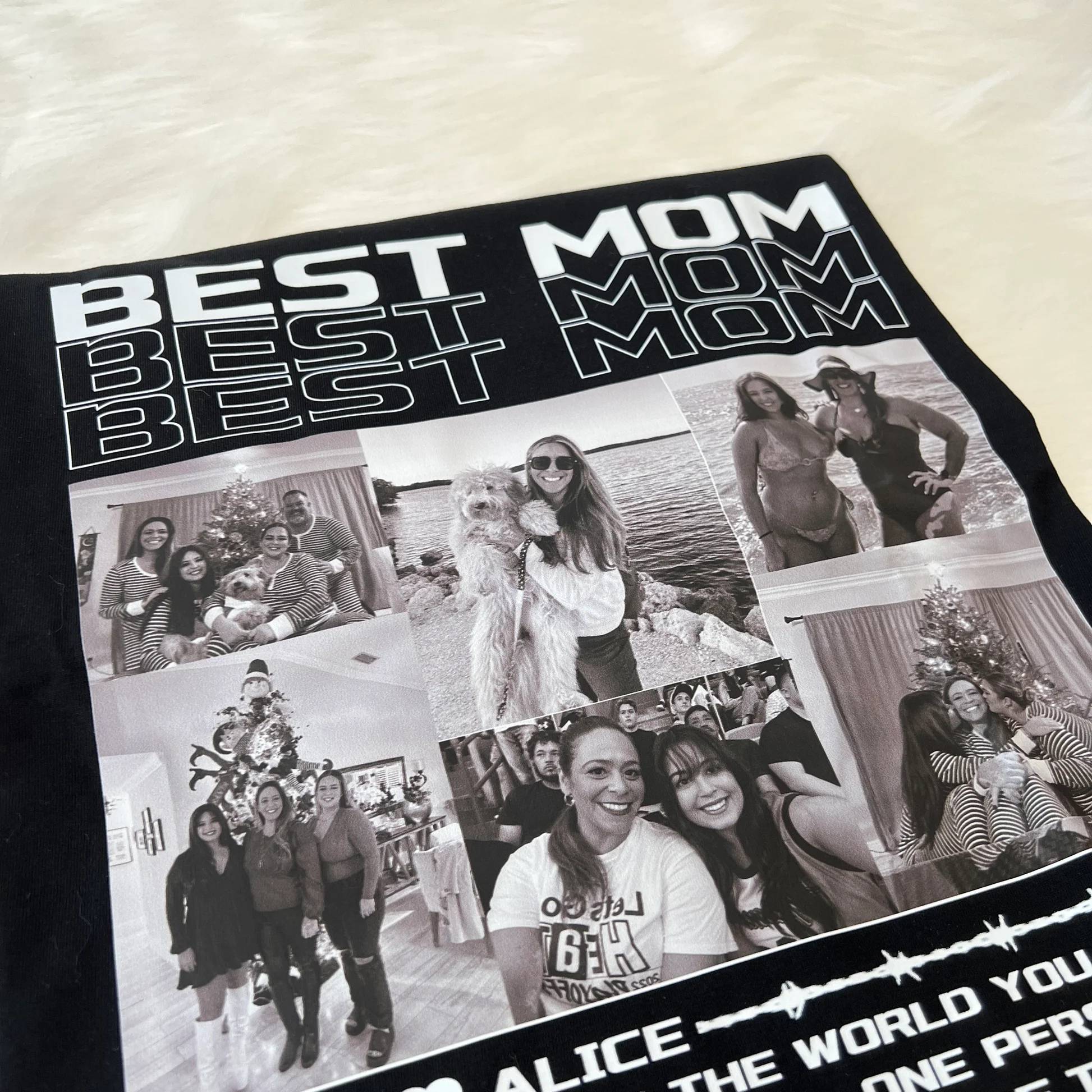 Klamay™ Unique Custom Photo Tee 💗 Crewneck 💗 Hoodie For Mother's Day Gift (Customized free)