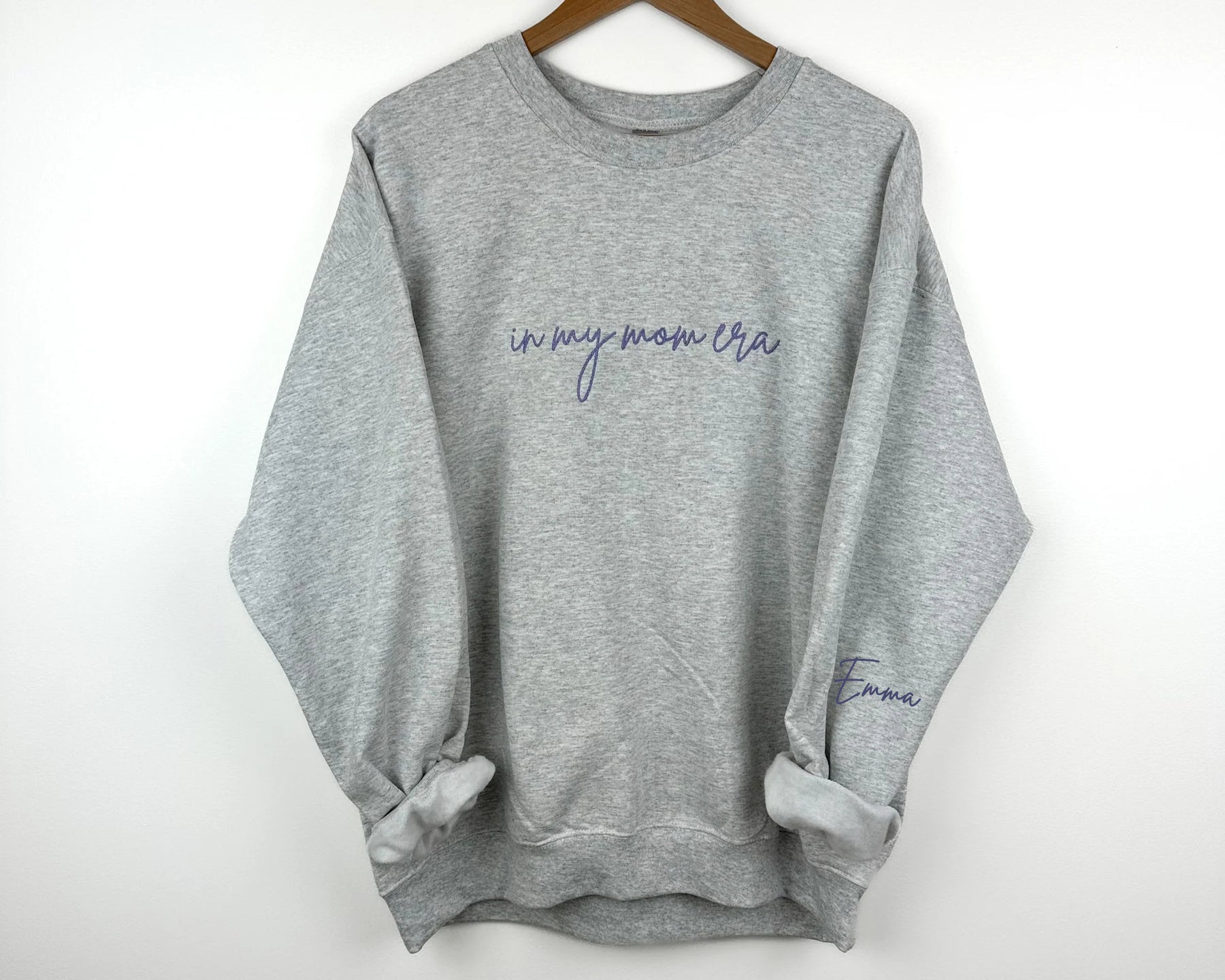 IN MY MOM ERA Embroidery/Printing Sweatshirt - Perfect Gift For Mom