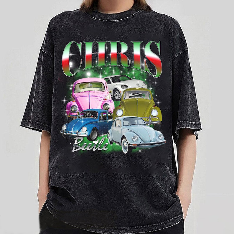 Custom Vintage Classic Car Photo Tee