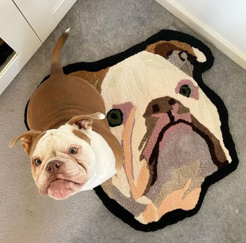 Personalized Pet Portrait Rug