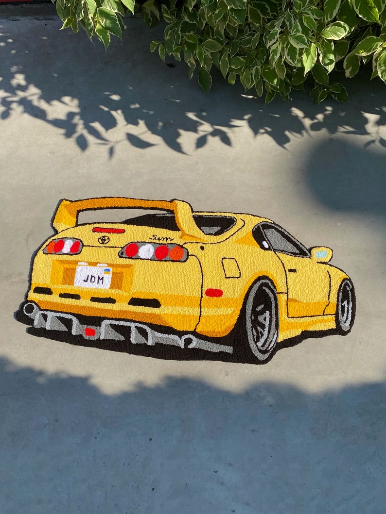 Customized Car Carpet Rug For Car Lover