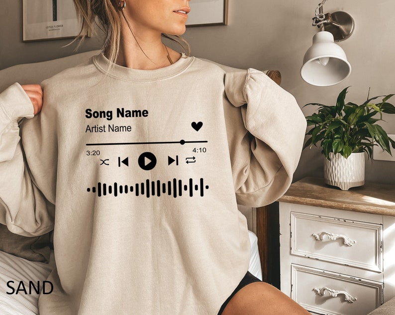 Custom Music Lover Sweatshirt