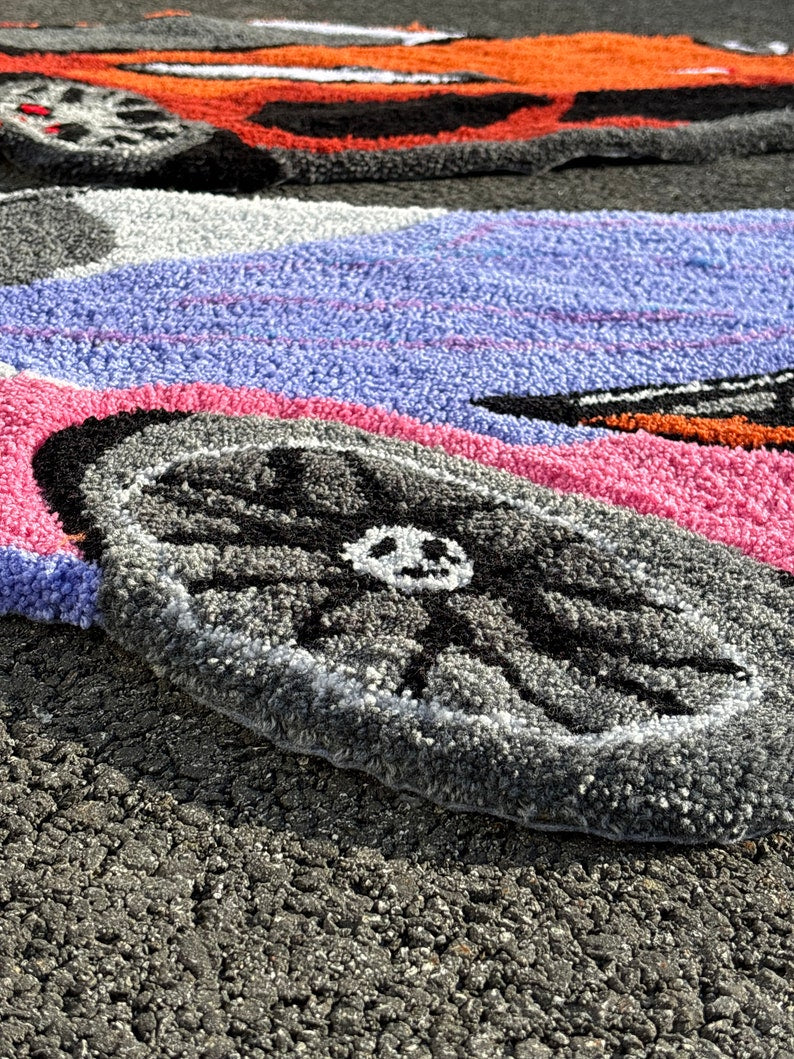 Handmade Custom Car Rug