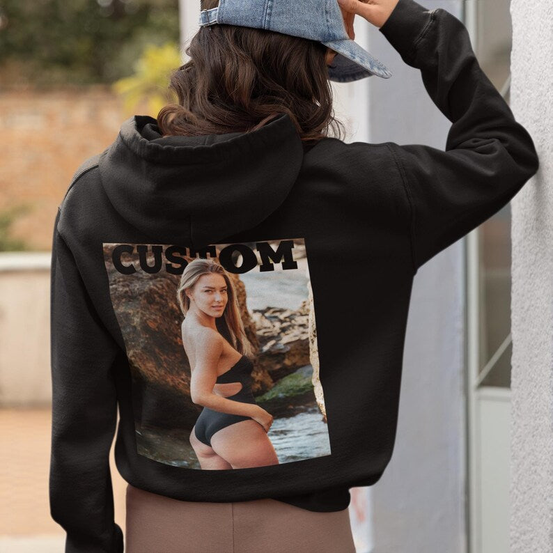 Custom Photo Vintage Hoodie – A Personal Touch to Your Style