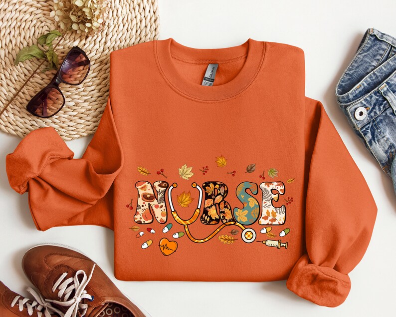 Thanksgiving Nurse Sweatshirt and Hoodie