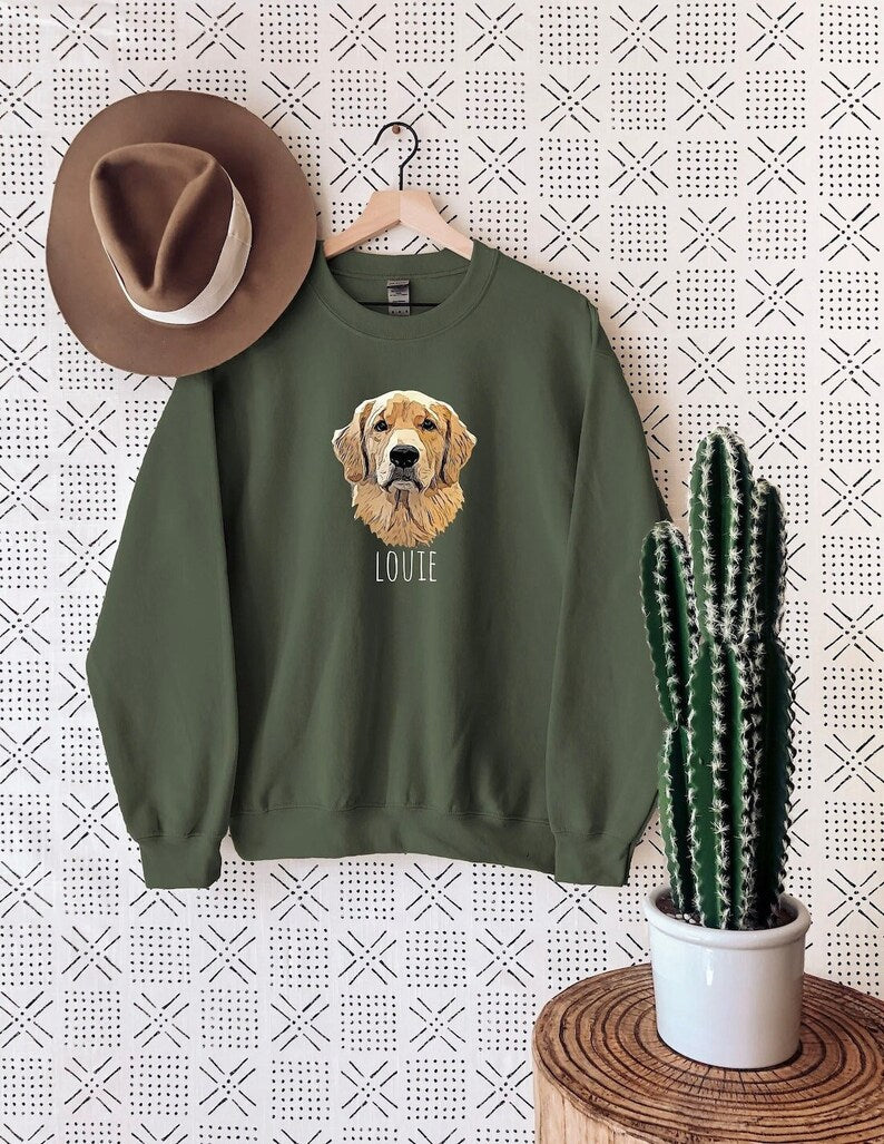 Personalized Pet Sweatshirt, Gift for Pet Lover