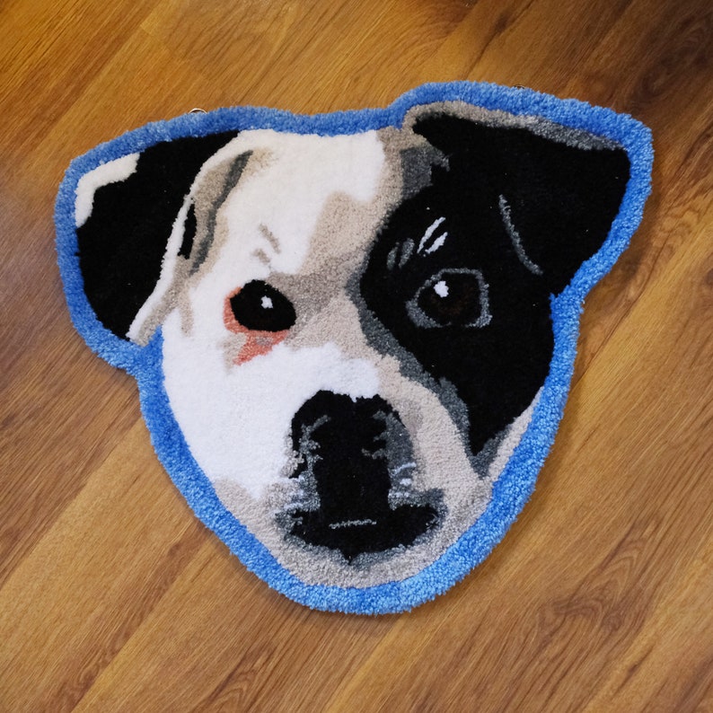 Custom Animal Portraits Tufted Rug