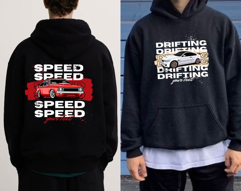 Custom Car Hoodie, The Perfect Gift for Car Lovers,Personalized Car Sweatshirt