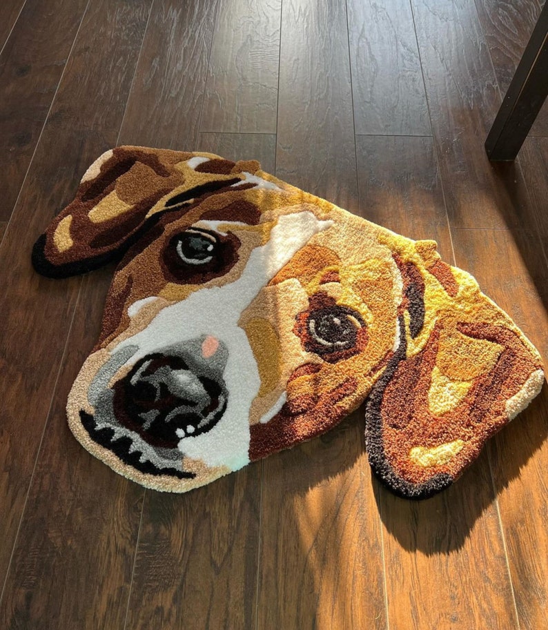 Custom Pet Portrait Tufting Rug