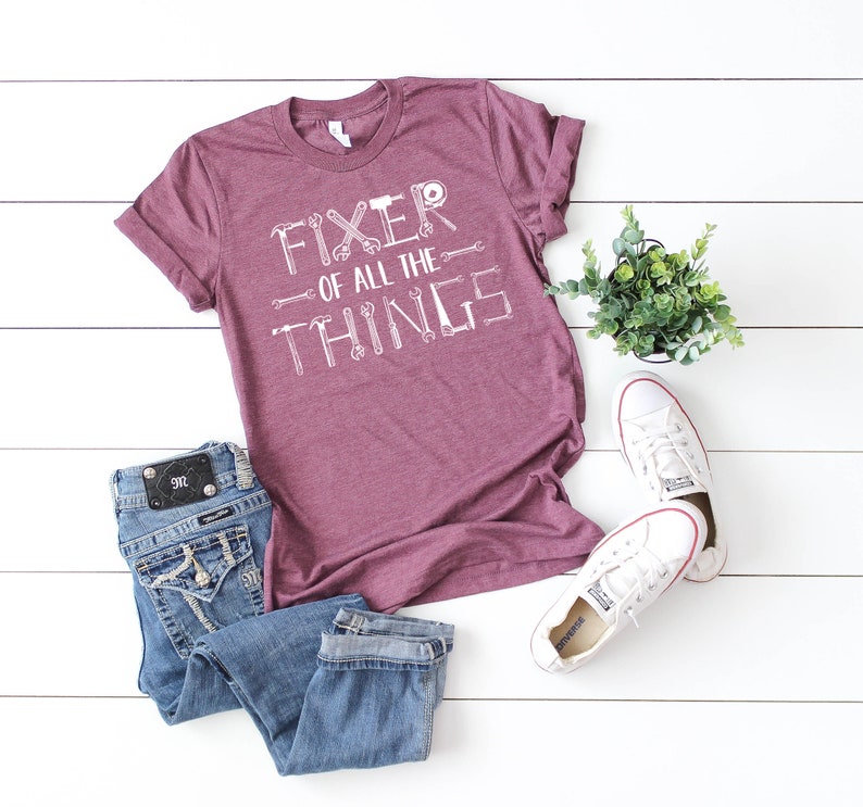 Gift For Dad T-Shirt, Fixer Of All The Things, Father's Day Gift