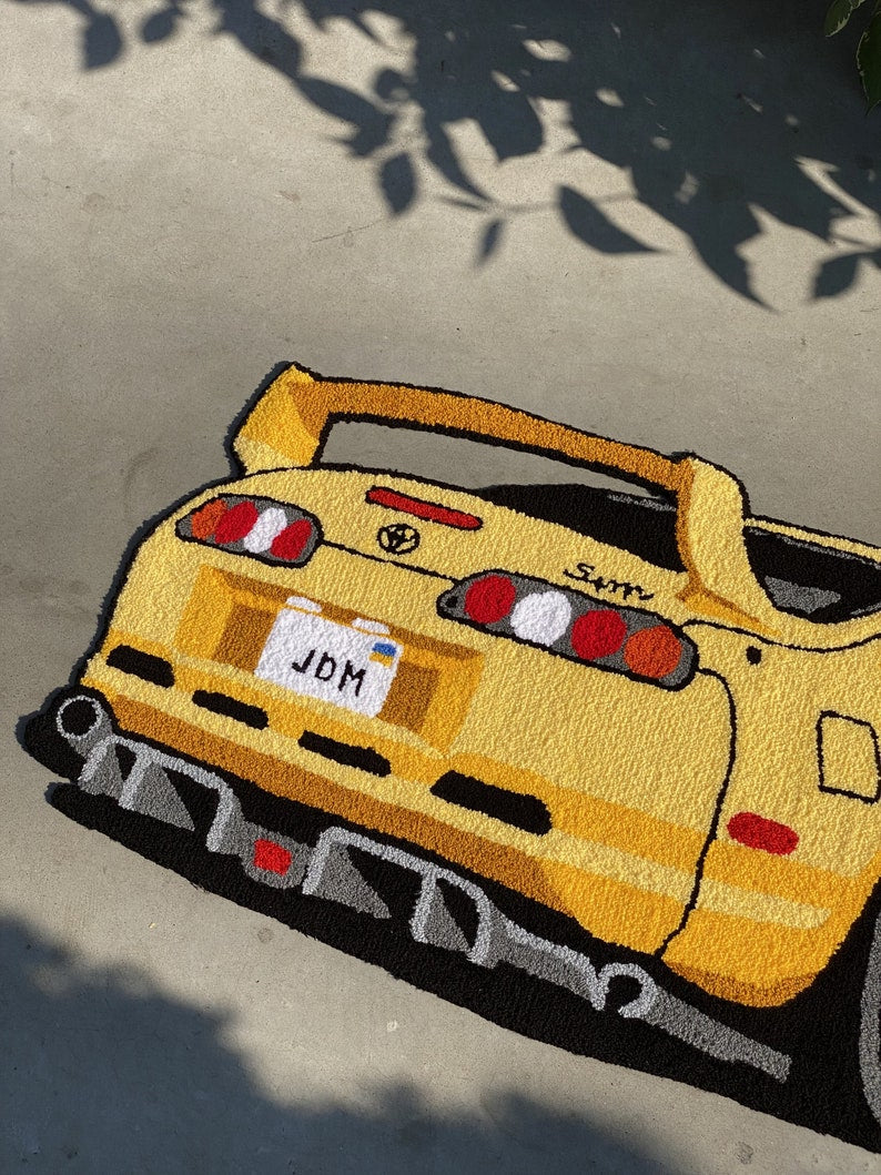 Customized Car Carpet Rug For Car Lover