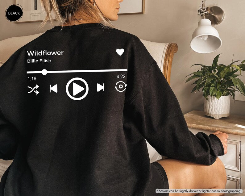 Custom Favorite Song Hoodie/Sweatshirt