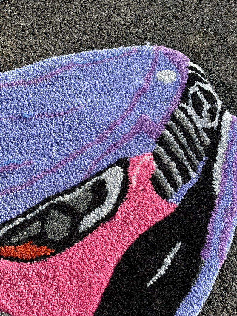 Handmade Custom Car Rug