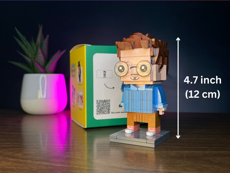 Custom Brick Buddies Figure Photo Present