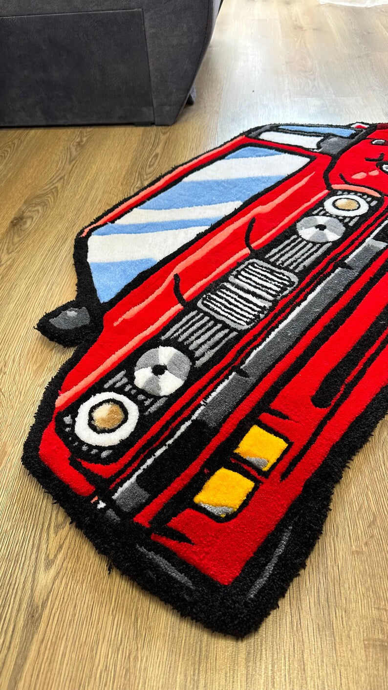 Custom Car Handmade Rug