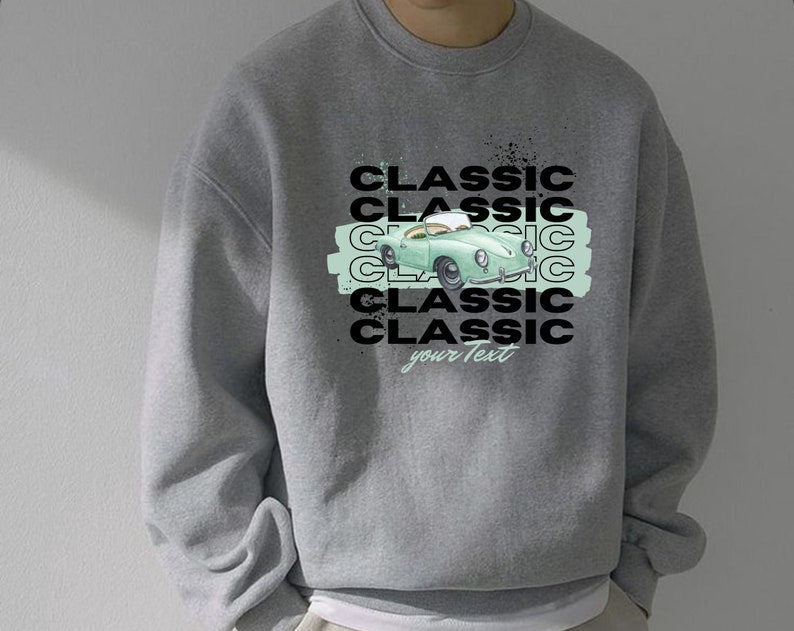 Custom Car Hoodie, The Perfect Gift for Car Lovers,Personalized Car Sweatshirt