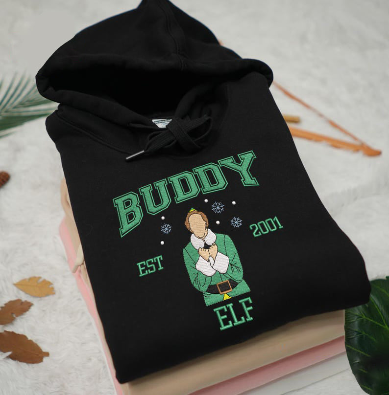 Personalized Christmas Goblin Embroidered Sweatshirt