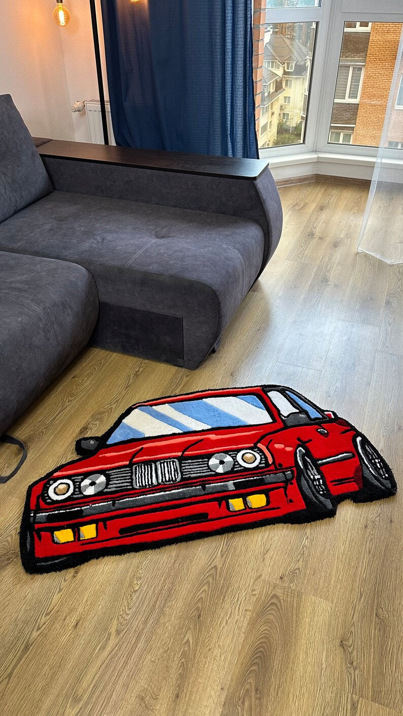 Custom Car Handmade Rug