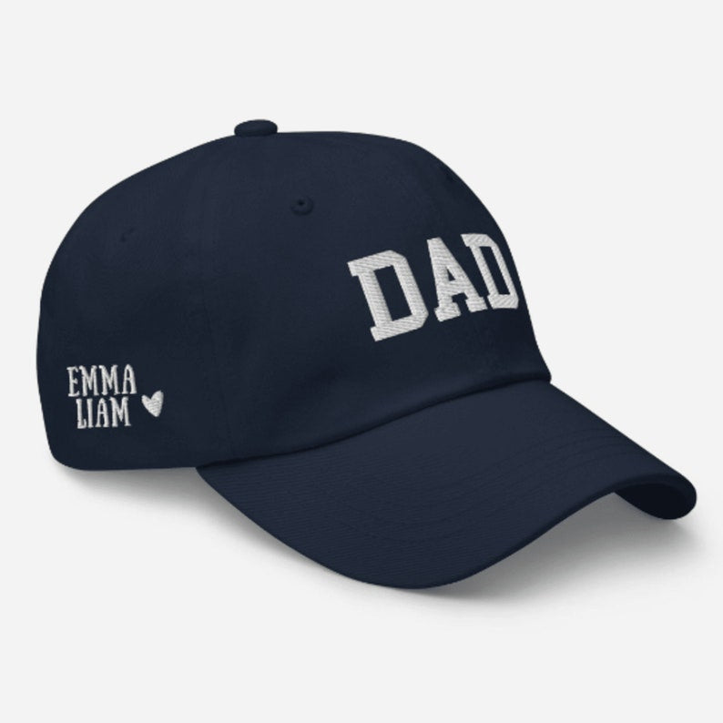 Custom Embroidered Dad Est Hat Father's Day Gift for Dads