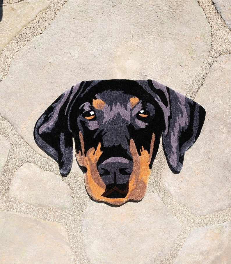 Personalized Pet Portrait Rug