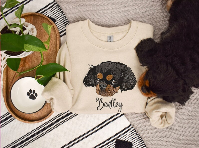 Personalized Pet Sweatshirt, Gift for Pet Lover