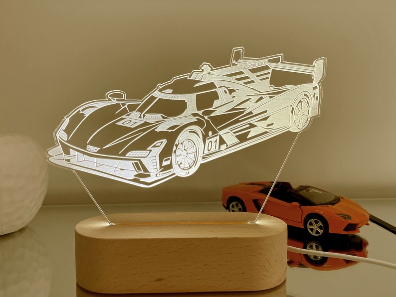 Custom 3D Car Night Light Super Car Truck Motorcycle 3D Photo Lamp