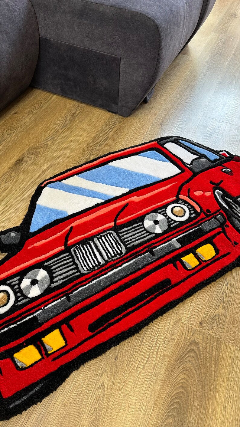 Custom Car Handmade Rug