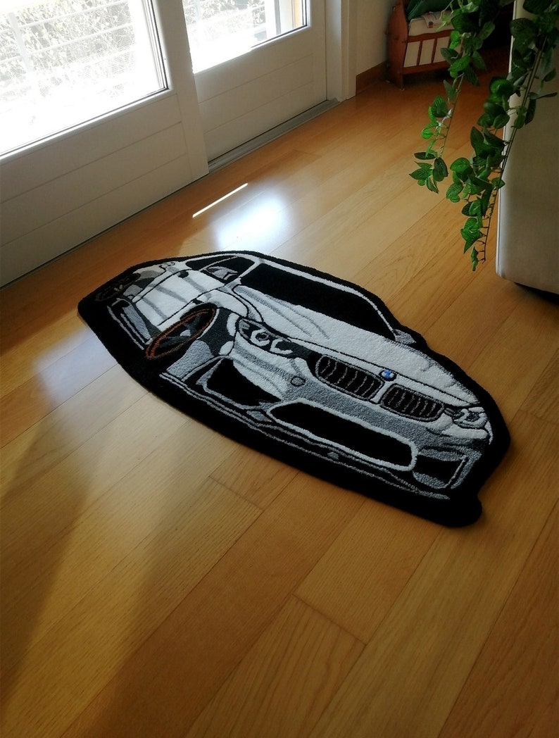 Custom Tufted Rug Aesthetic Car Rug