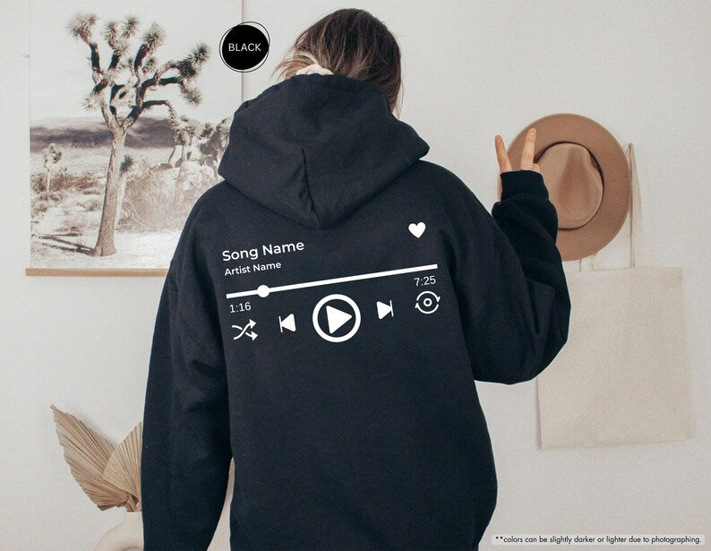 Custom Favorite Song Hoodie/Sweatshirt