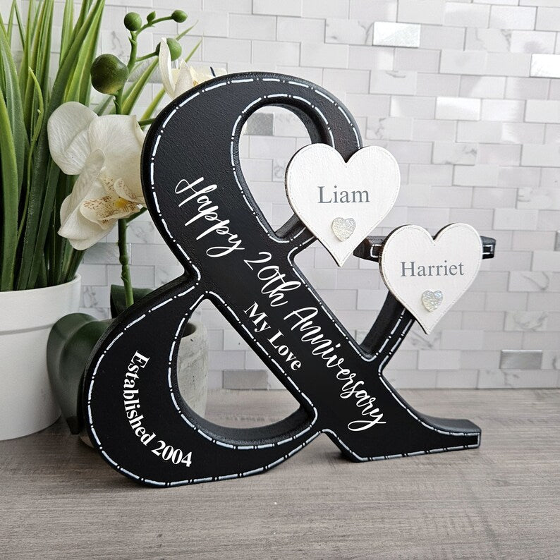 Best Anniversary Gift For Couple/Lover Anniversary Date Sign