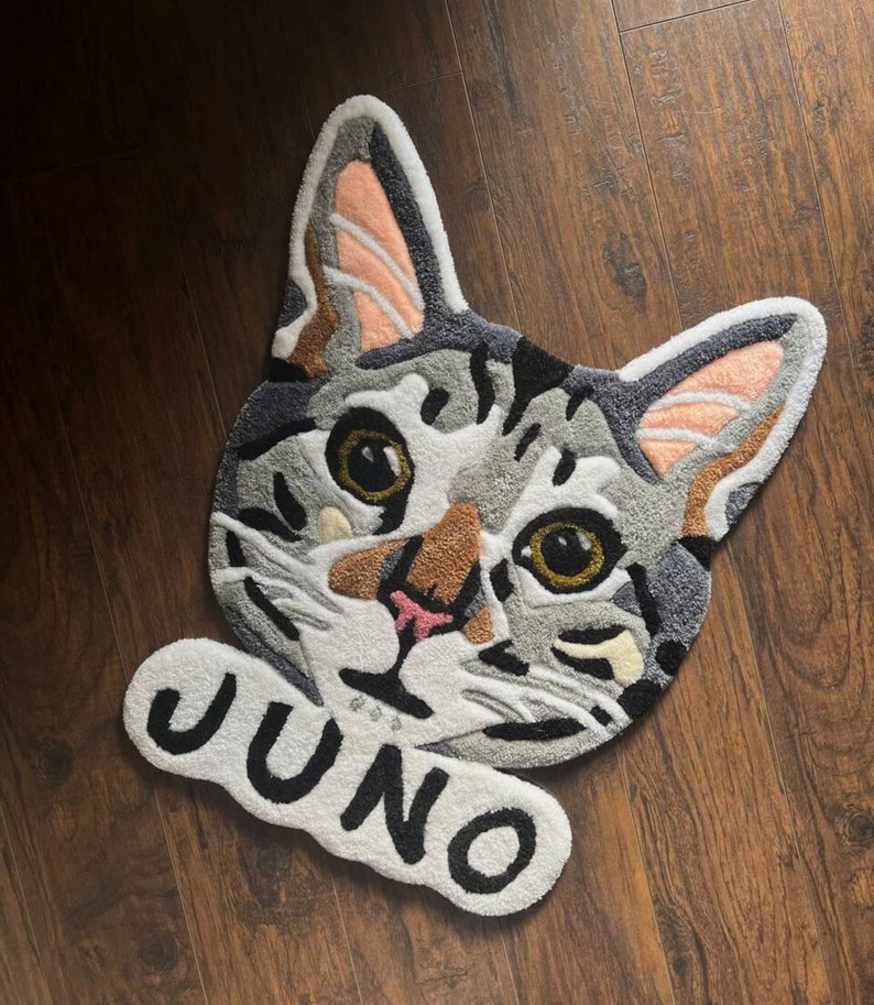 Custom Pet Portrait Tufting Rug