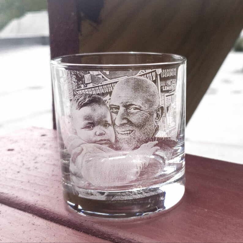 Father's Day Gift from Daughter Glass