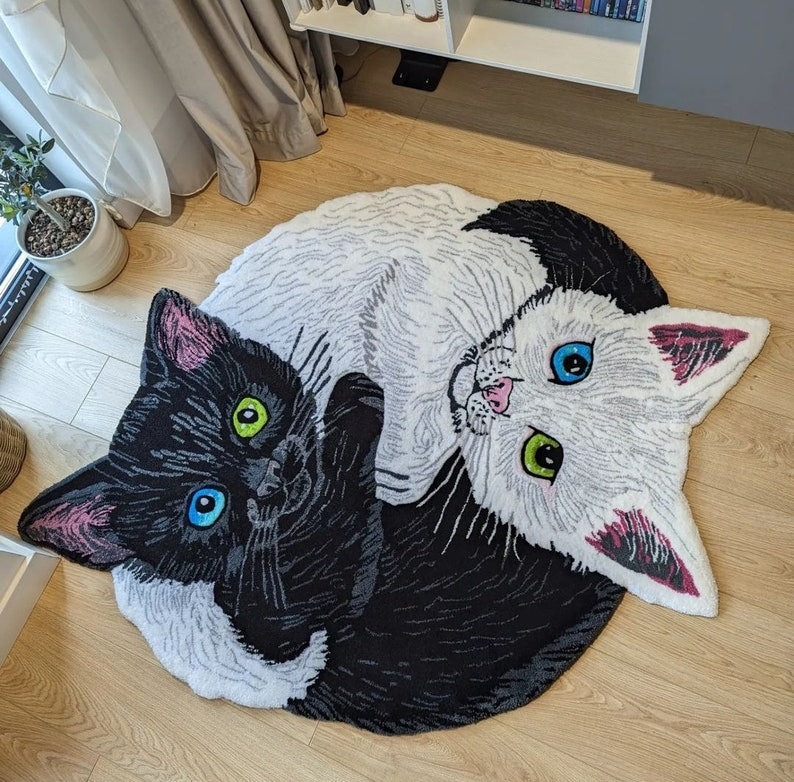 Personalized Pet Portrait Rug