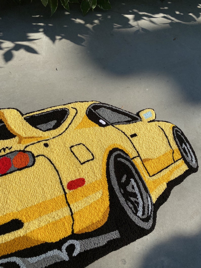 Customized Car Carpet Rug For Car Lover