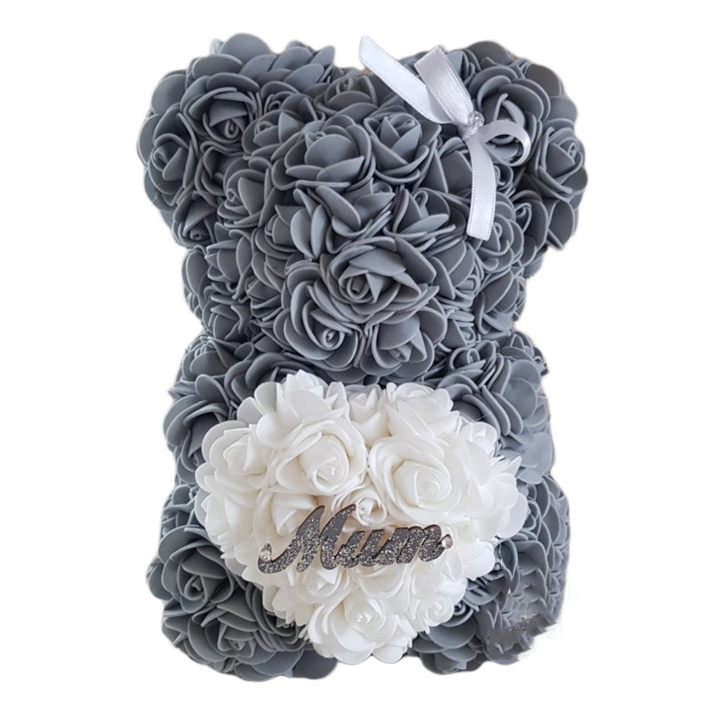 Rose Teddy Bear For Mother's Day Gift