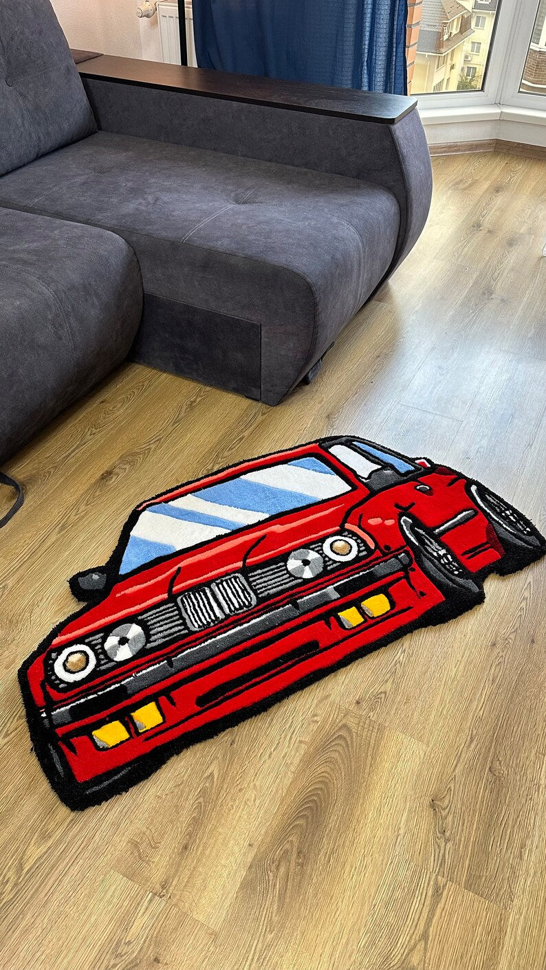 Custom Car Handmade Rug