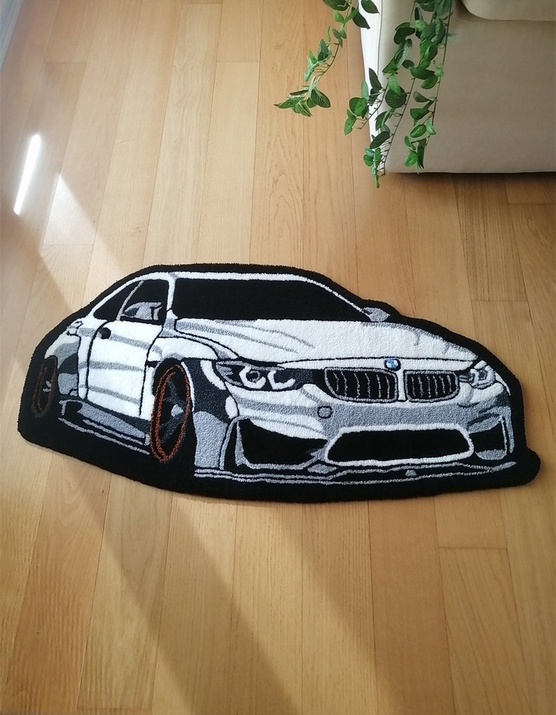 Custom Car Decor Rug