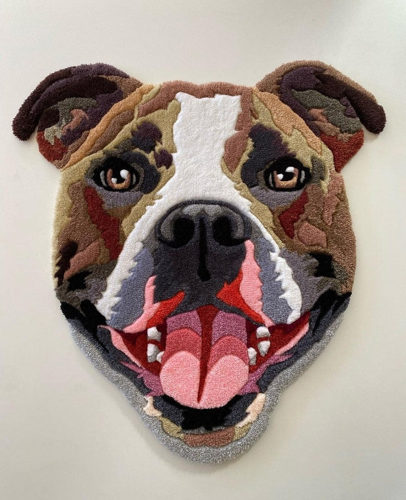 Personalized Pet Portrait Rug