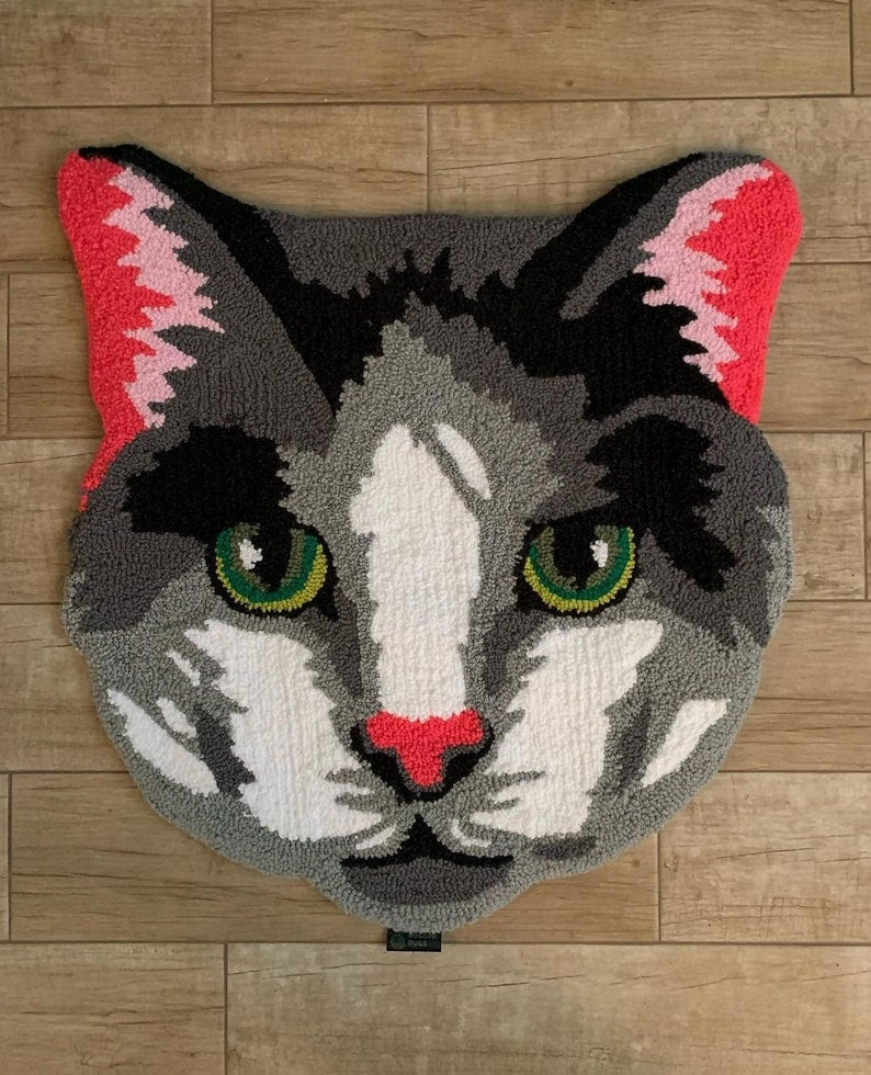 Personalized Pet Portrait Rug