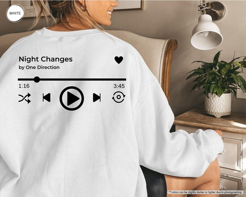 Custom Favorite Song Hoodie/Sweatshirt