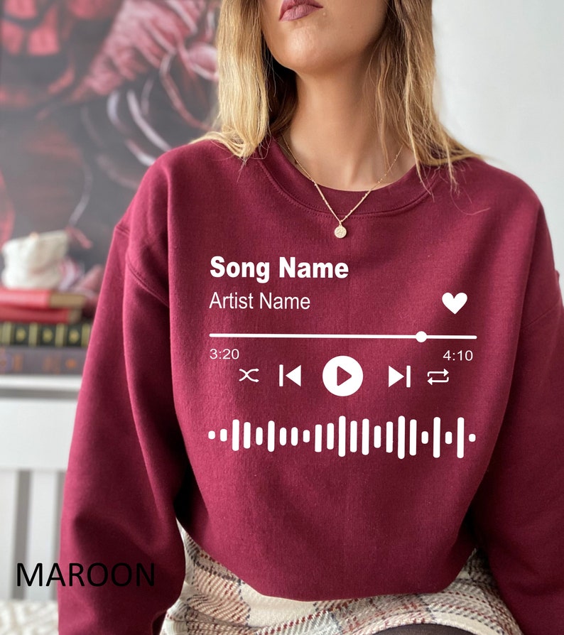 Custom Music Lover Sweatshirt