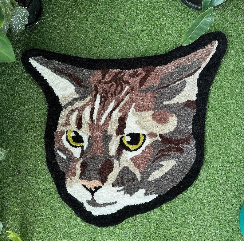 Personalized Pet Portrait Rug