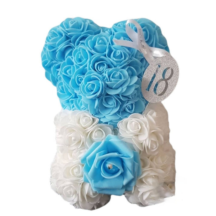 Different Colors Of Rose Teddy Bear For Mother's Day