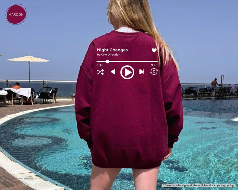 Custom Favorite Song Hoodie/Sweatshirt