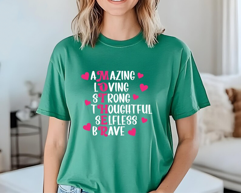 Custom Amazing, Loving, Strong, Thoughtful, Selfless Brave Mother's Day Gift