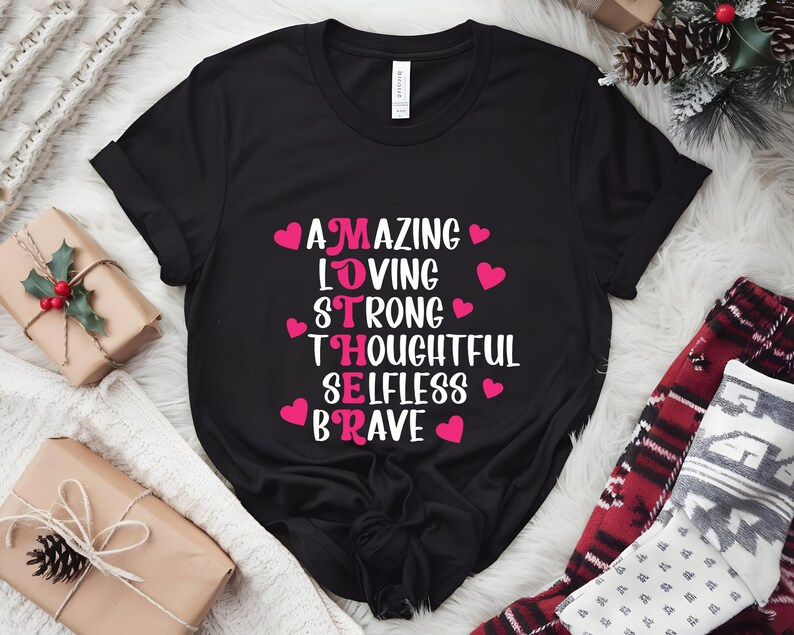 Custom Amazing, Loving, Strong, Thoughtful, Selfless Brave Mother's Day Gift