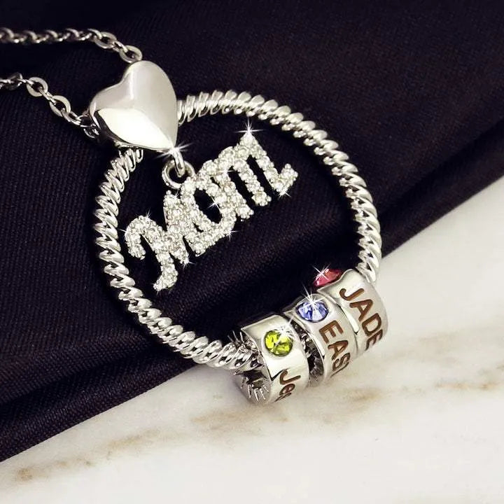 Heartfelt Necklace - Perfect Gift for Mom (Customized free)